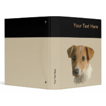 Jack Russell Puppy binders by wildlifeart Jack Russell Puppy binders