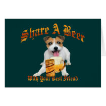 Jack Russell Shares A Beer gifts cards