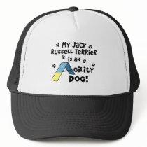 Jack Russell Terrier Agility Dog Trucker Hats