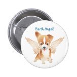 Jack Russell Terrier Angel Dog Gift Pin Brooch