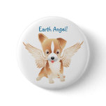 Jack Russell Terrier Angel Dog Gift Pin Brooch