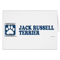 Jack Russell Terrier Blue Card