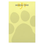 Jack Russell Terrier Breed Monogram Customized Stationery