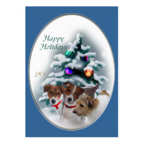 Jack Russell Terrier Christmas Gifts business cards