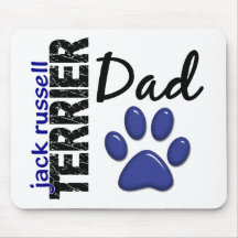 Jack Russell Terrier Dad 2 Mouse Pads