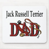 Jack Russell Terrier Dad Gifts mousepads