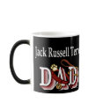Jack Russell Terrier Dad Gifts mugs