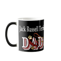 Jack Russell Terrier Dad Gifts mugs