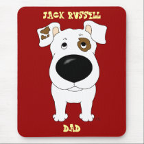 Jack Russell Terrier Dad Mousepad mousepads