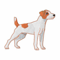 Jack Russell Terrier embroidered shirts