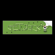 Jack Russell Terrier - Get.Jack'D bumper stickers