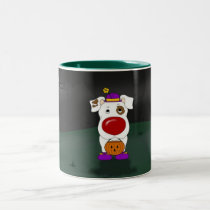Jack Russell Terrier Halloween mugs