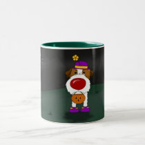 Jack Russell Terrier Halloween mugs