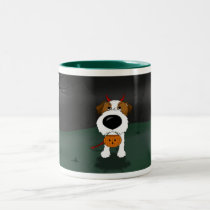 Jack Russell Terrier Halloween mugs