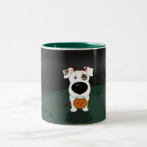 Jack Russell Terrier Halloween mugs