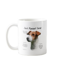 Jack Russell Terrier History Design Mugs