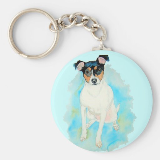 Jack Russell Terrier Jake Keychain
