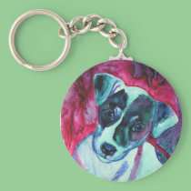Jack Russell Terrier Key Chain keychains