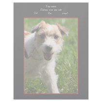 Jack Russell Terrier letterhead by ritmoboxer Jack Russell Terrier letterhead