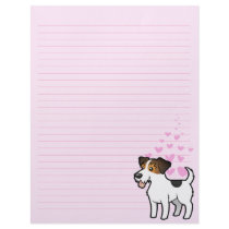 Jack Russell Terrier Love Customized Letterhead