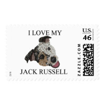 JACK RUSSELL TERRIER Love! postage
