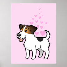 Jack Russell Terrier Love Print