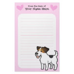 Jack Russell Terrier Love Customized Stationery