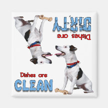 Jack Russell Terrier Lover Dishwasher Magnet