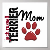 Jack Russell Terrier Mom 2 Posters