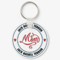 JACK RUSSELL TERRIER mom keychain