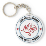 JACK RUSSELL TERRIER mom Key Chain