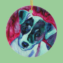 Jack Russell Terrier Pup Ornament - "Julep" ornaments