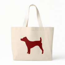 Jack Russell Terrier (Red) bags by purelypups Jack Russell Terrier (Red) bags