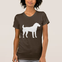 Jack Russell Terrier Silhouette Shirts