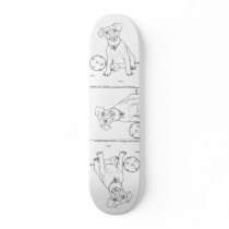 Jack Russell Terrier Skate Boards