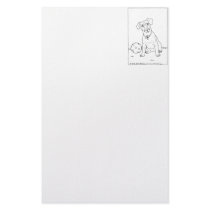 Jack Russell Terrier Customized Stationery