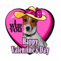 Jack Russell Terrier Valentines t-shirts