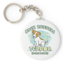 Jack Russell Terror Keychain