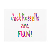 Jack Russells are Fun postcards