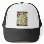 Jack Russells (four) - Birth of Venus hats