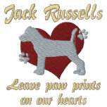 Jack Russells Leave Paw Prints Hoody