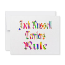Jack Russells Rule invitations by TLArnold4 Jack Russells Rule invitations