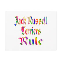 Jack Russells Rule postcards