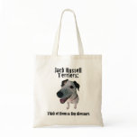 Jack Russells: tiny dinosaurs bags
