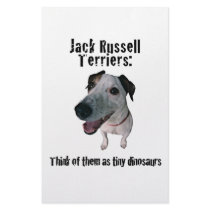 Jack Russells: tiny dinosaurs Stationery Design