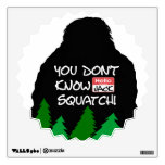 Jack Squatch Room Sticker