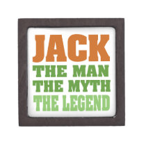 Jack, the Man, the Myth, the Legend premium gift boxes