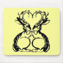 Jackalope Love Mousepad