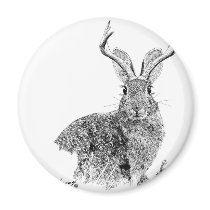 Jackalope Magnet