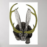 Jackalope Print